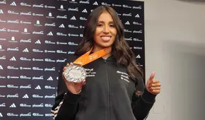 Kimberly García tras segundo lugar en Mundial de Atletismo: "Mi meta era 1 medalla y ya llevo 3"
