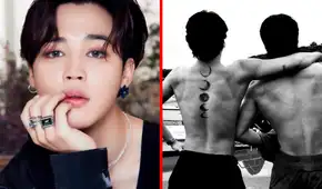 BTS: Jimin enciende las redes junto a Jungkook en su cumpleaños y revela sus tatuajes por primera vez BTS: Jimin enciende las redes junto a Jungkook en su cumpleaños y revela sus tatuajes por primera vez