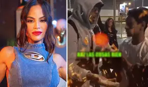 Seguridad de cantante Natti Natasha agrede a reportero de 'Amor y fuego' tras su llegada a Lima