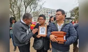 Caso La Cantuta: restos de 5 víctimas son sepultados a 31 años del crimen