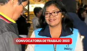 ¿Egresaste y buscas empleo? INEI solicita registradores con sueldos desde S/2.000 ¿Egresaste y buscas empleo? INEI solicita registradores con sueldos desde S/2.000