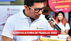 ¿Buscas empleo? Indecopi abre convocatoria en 6 regiones con pagos desde S/2.500: cómo postular ¿Buscas empleo? Indecopi abre convocatoria en 6 regiones con pagos desde S/2.500: cómo postular