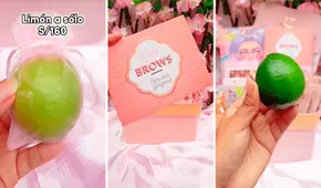 Emprendedora peruana vende limón a S/160 y por la compra regala pack de maquillaje: “Qué ofertón”