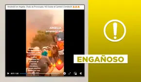 Video no expone reciente incendio forestal en Argelia: contiene imágenes de 2022