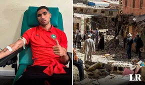 Achraf Hakimi y la selección de Marruecos donan sangre para las víctimas del devastador terremoto