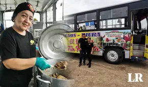 Pareja de esposos convierte bus en un huarique en Comas: “Iniciamos con una pequeña combi”