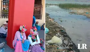Puneños acatan paro de 48 horas para exigir obras ante la contaminación de la cuenca del Coata