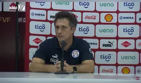 Guillermo Barros Schelotto: "Venezuela no tuvo ninguna acción de juego que haya preocupado a Paraguay"