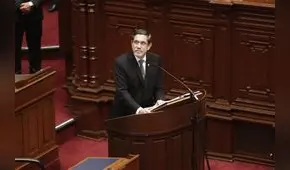 Congreso: ministro Jorge Chávez fue interpelado en el Pleno por muertes en el VRAEM