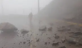 Derrumbe en Pasamayito: ¿cuál es el tramo cerrado por la caída de rocas?