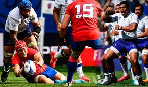 ¡Caída de Los Cóndores! Chile no pudo con Samoa y sufrió otra derrota en el Mundial de Rugby 2023