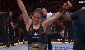 Alexa Grasso empató con Valentina Shevchenko y retuvo el cinturón de peso mosca en la UFC