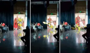 Novios intentan sorprender a invitados con Transformers, pero caída de Bumblebee arruina su show