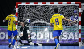 ¡Campeones! Brasil derrotó 1-0 a Argentina por la final del Sudamericano de Futsal Sub-20