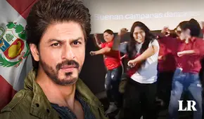 Shah Rukh Khan reaccionó a canciones y bailes de fans peruanos: "Mi amor para todos en Perú"