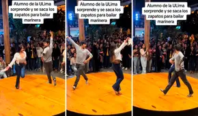 Estudiantes de la ULima bailan MARINERA de forma espectacular y sorprenden: "Muy elegante"