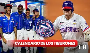 Calendario de Tiburones de la Guaira, LVBP 2023-24: fechas y horas de los juegos de los salados
