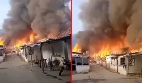Incendio en Tocorón: usuarios reportan daños por enfrentamientos entre militares y reclusos