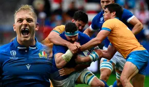 ¡Otro tropezón! Italia le remontó el partido a Los Teros, quienes siguen sin ganar en el Mundial de Rugby