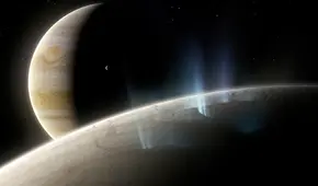 Nueva esperanza para hallar vida en el sistema solar: detectan carbono en el océano de Europa, luna de Júpiter