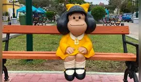 Mafalda en Lima: conoce cómo llegar a la escultura de la famosa caricatura y más detalles
