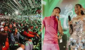 Nickol Sinchi y Claudio Armando sorprendieron al cantar juntos 'Gaviota': "Dupla perfecta"