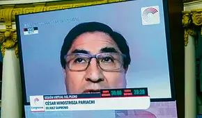 César Hinostroza, prófugo de la justicia, se presentó en la SAC