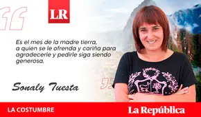 Agosto, por Sonaly Tuesta