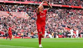 Con gol de Darwin Núñez, Liverpool venció 3-1 a West Ham por la fecha 6 de la Premier League