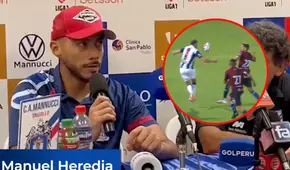Las polémicas declaraciones de Heredia sobre la calibración del VAR en el segundo gol de Alianza