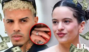 Este es el anillo de más de 600.000 dólares que le regaló Rauw Alejandro a Rosalía: ¿cómo luce?