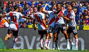 River Plate dio el golpe en La Bombonera: venció 2-0 a un Boca Juniors sin Advíncula