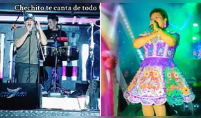 Chechito sorprende a su público con canción de Flor Pileña en Juliaca: “Yo he sido tu amiga”