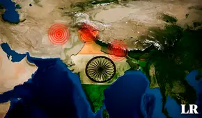 Reportan 5 sismos consecutivos de hasta 6.2 de magnitud en India, Nepal y Afganistán