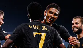 ¡Partidazo! Real Madrid se impuso 3-2 a Napoli y sumó puntaje perfecto en la Champions League