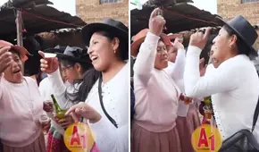 Mujeres cantan y bailan para celebrar su soltería en tradicional festividad de Junín: “Eso es vida”