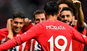 Con doblete de Morata: Atlético Madrid ganó 3-2 a Feyenoord y es líder en la Champions League Con doblete de Morata: Atlético Madrid ganó 3-2 a Feyenoord y es líder en la Champions League