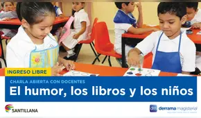 Derrama Magisterial presenta charla educativa con reconocido escritor infantil argentino