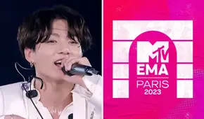 Jungkook, de BTS, actuará en vivo en MTV EMA 2023: ¿cuándo será la premiación?