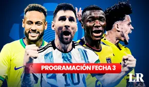 Eliminatorias Sudamericanas 2026, fecha 3: ¿cuándo y a qué hora se juegan los partidos?