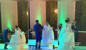 Hombre canta un lindo huaino a su esposa en la fiesta de su boda en Cajamarca: “Hola, mi dulce amor”