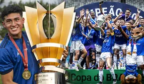 ¿Quién es Carlos Gómez, el juvenil que salió de Alianza y ganó la Copa Brasil con Cruzeiro sub-20?