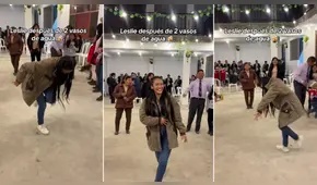 Joven la rompe bailando tunantada durante fiesta en Huancayo: “Después de 2 vasos de agua”