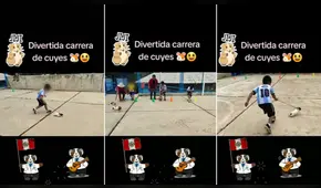 Niños compiten en carrera de cuyes en Áncash: “Olvidó a su conductor”