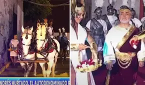 Andrés Hurtado llegó en carruaje jalado por caballos a gala final de 'La casa de Magaly'