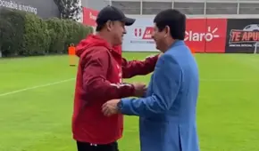 Presidente de la FPF se pronunció sobre la continuidad de Juan Reynoso en la selección peruana