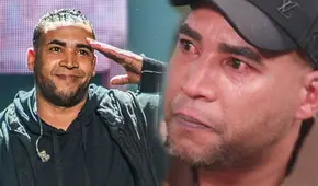 ¡Se quebró! Don Omar llora al hablar de su padre: “Cuando lo volví a ver se estaba muriendo”