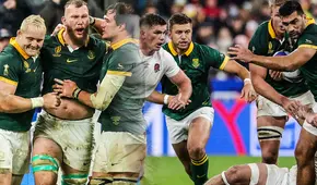 ¡Remontada de ensueño! Sudáfrica le voltea el partido a Inglaterra y estará en la final del Mundial de Rugby 2023