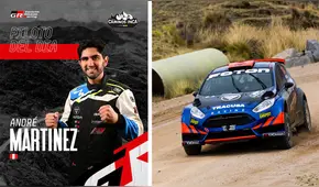 Rally Caminos del Inca etapa 1: André Martínez ganó la primera etapa