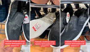 Va a tienda por departamento y queda en shock al ver zapatos en pésimo estado a S/50: “Son para Halloween” Va a tienda por departamento y queda en shock al ver zapatos en pésimo estado a S/50: “Son para Halloween”